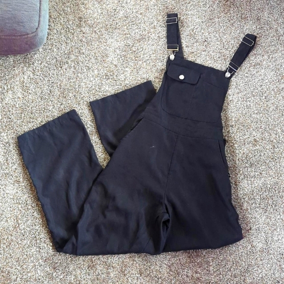 Basic Overalls - Black - Picture 1 of 1